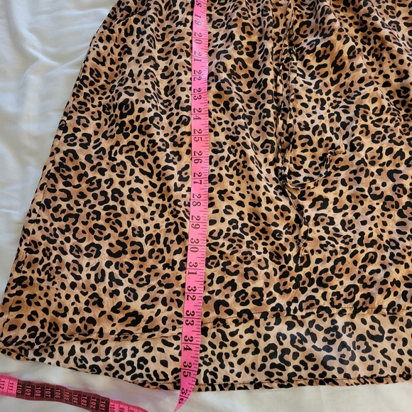 Leopard print dress with pockets Size S - Picture 3 of 5